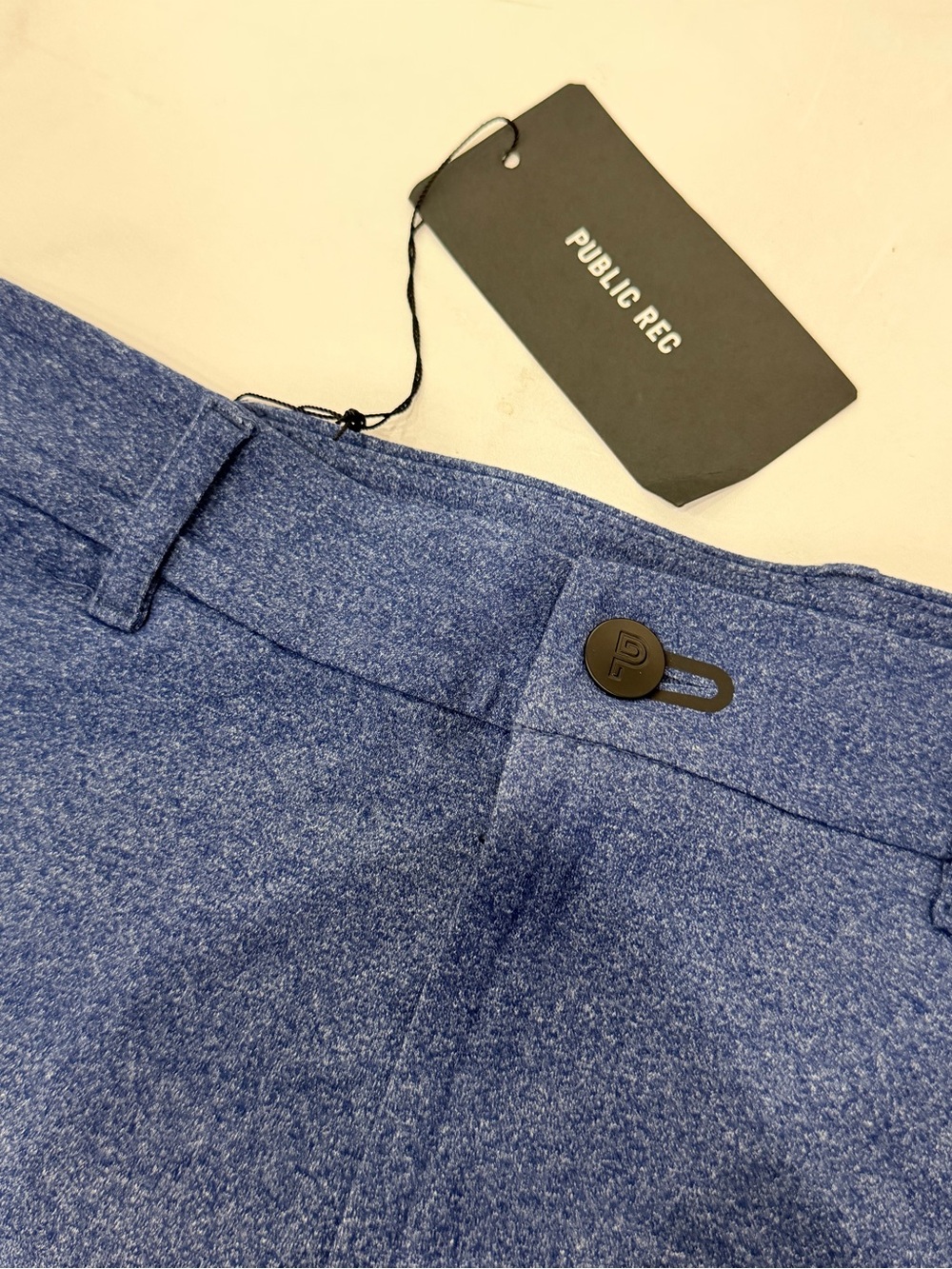 NEW Public Rec Gamechanger 5 Pocket Men Short Indigo blue stretch Size 28 - Picture 6 of 8